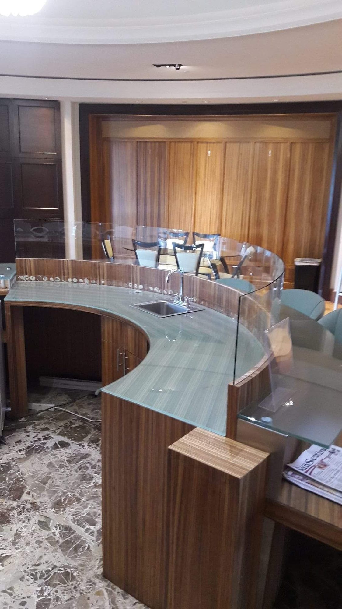 Curved & Bent Glass project by Advanced Glass Industries in South Florida — photo 9
