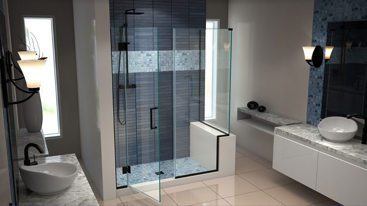 Frameless Shower & Tub Enclosures project by Advanced Glass Industries in South Florida — photo 69